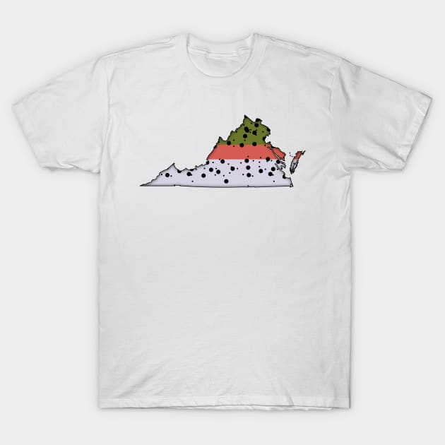 Virginia Trout T-Shirt by somekindofguru